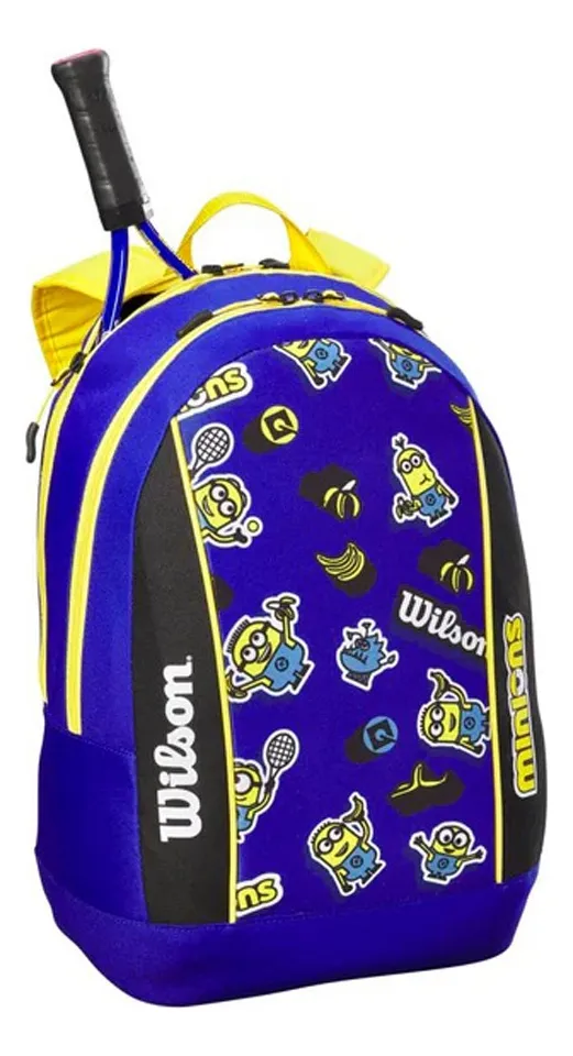 Mochila Tenis Wilson Junior Minions V3 Tour