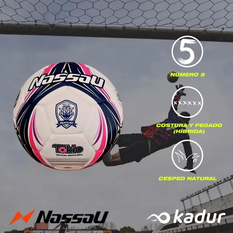 Pelota Futbol Nassau Tokio N5