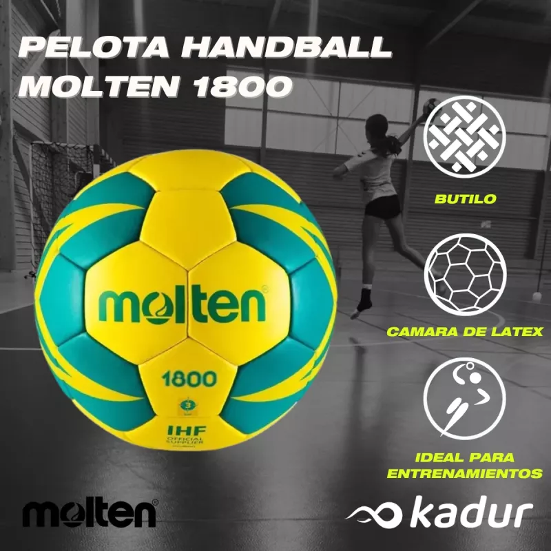 Pelota Handball Molten 1800 N3