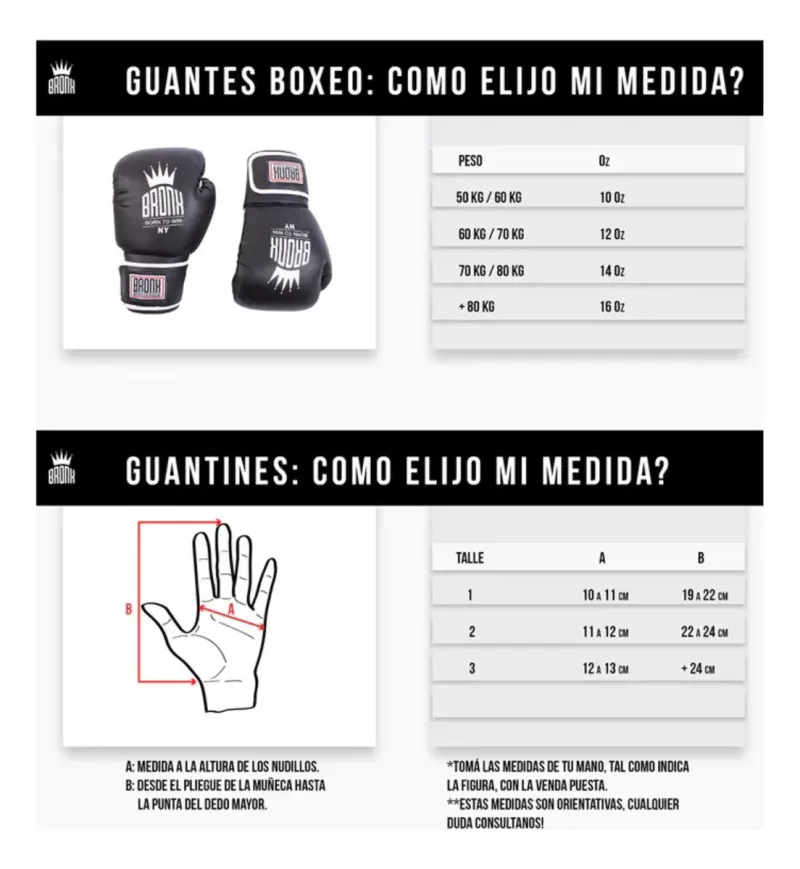 Guantes Boxeo Classic Bronx
