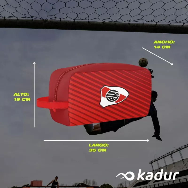 Bolso Botinero River Plate Estadios