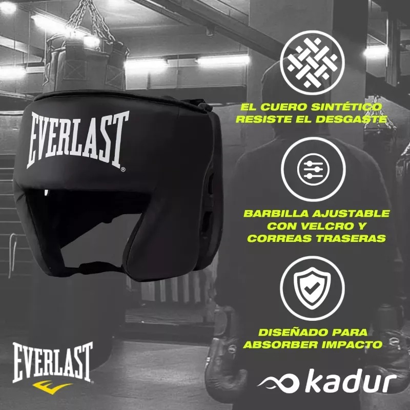 Cabezal Boxeo Pomulos Everlast