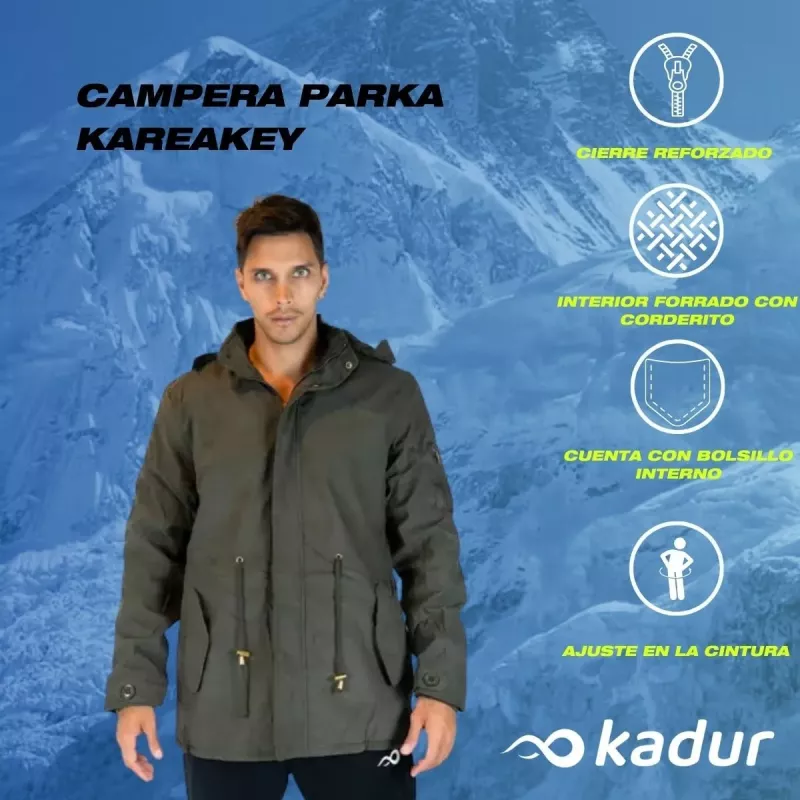 Campera Parca Capucha Unisex