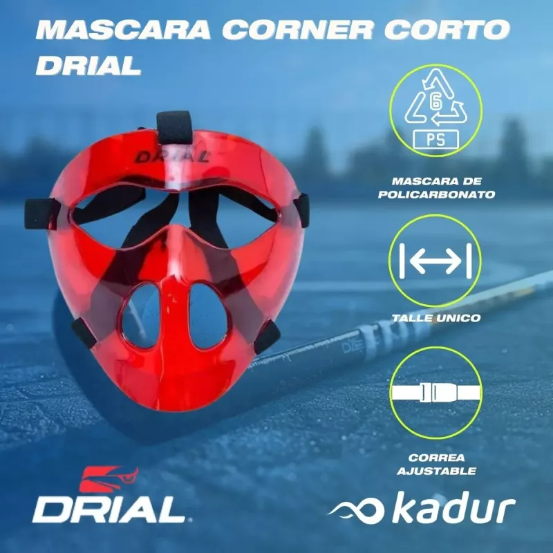 Mascara Hockey Corner Corto Drial