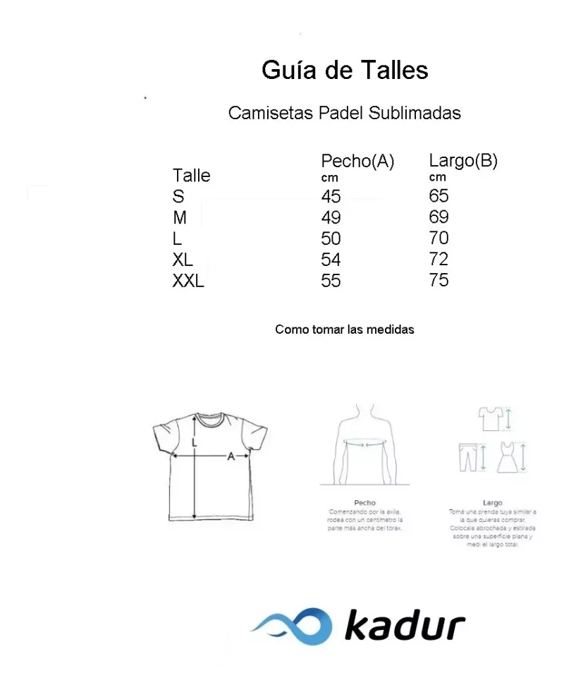 Camiseta Padel Hombre Kadur
