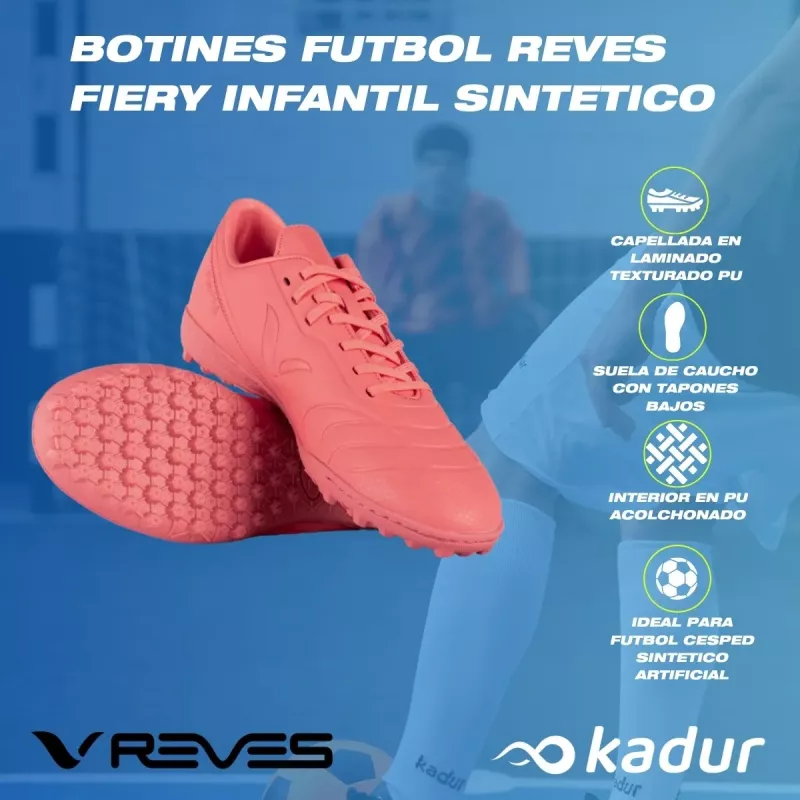 Botines Futbol Reves Fiery Junior