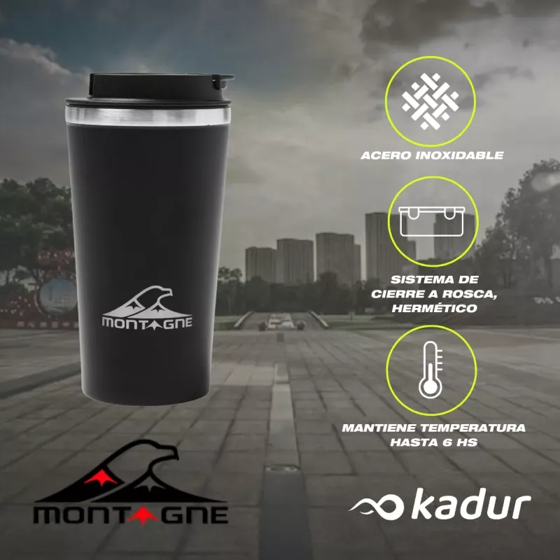 Vaso Termico Acero Inoxidable Montagne 450 Ml