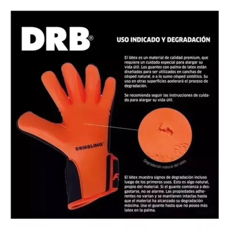 Guantes Arquero Profesionales Drb