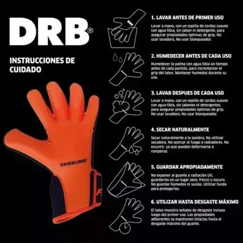 Guantes Arquero Profesionales Drb