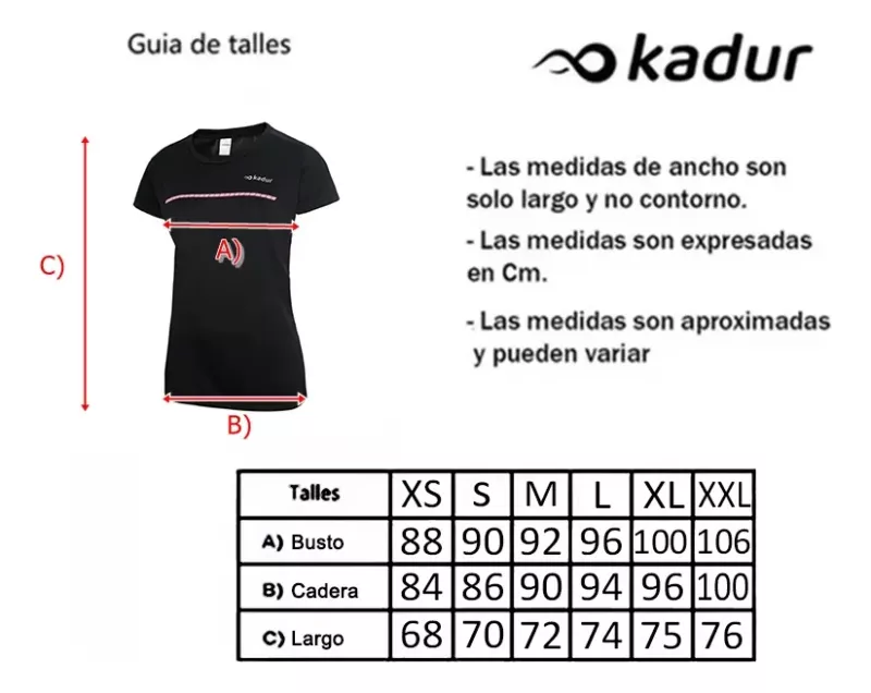 Remera Deportiva Mujer Kadur