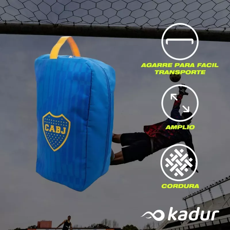 Bolso Botinero Boca Juniors Licencia Oficial