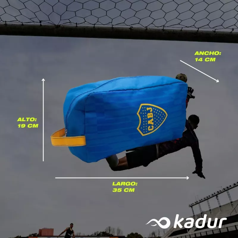 Bolso Botinero Boca Juniors Licencia Oficial