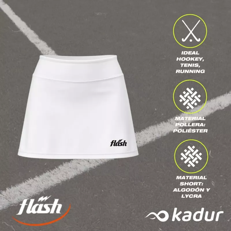 Pollera Calza Hockey Adulto Flash