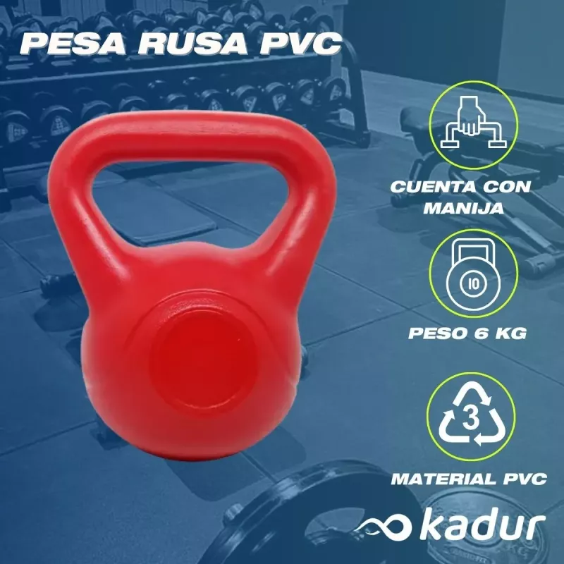 Pesa Rusa Pvc 6 Kg