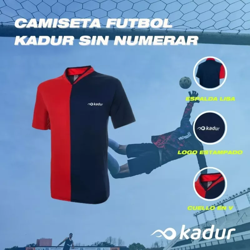 Camiseta Deportiva Futbol Kadur