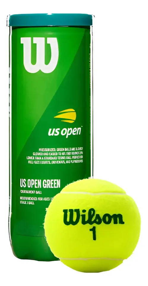 Tubo 3 Pelotas Wilson Us Open Green