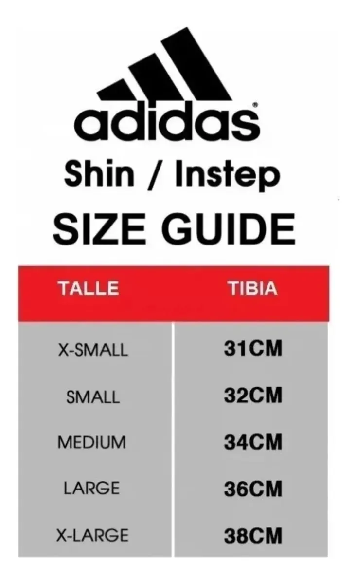 Protector Tibial Elastizado Adidas