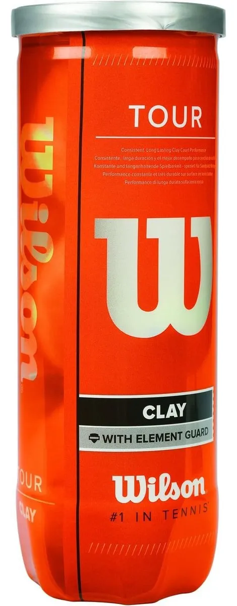 Tubo Pelotas Tour Clay X 3