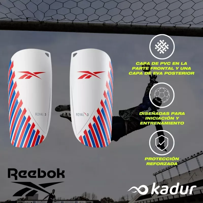Canilleras Futbol Reebok Royal