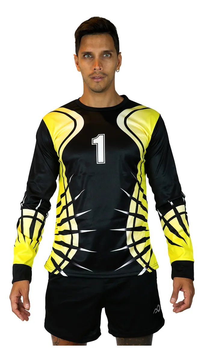 Buzo Arquero Retro Burgos Protecciones 2000