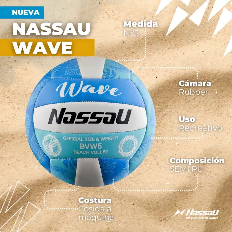 Pelota Voley Wave Nassau
