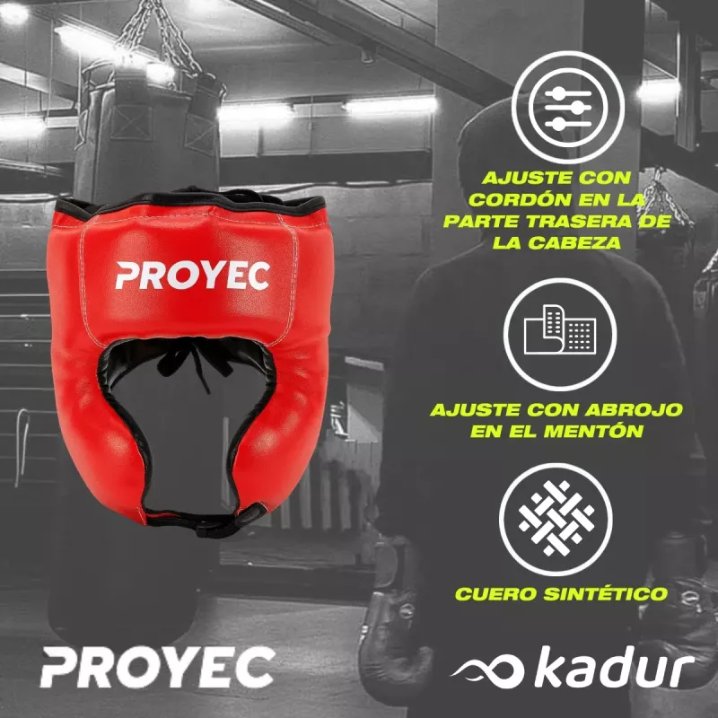 Cabezal Boxeo Pomulos Proyec