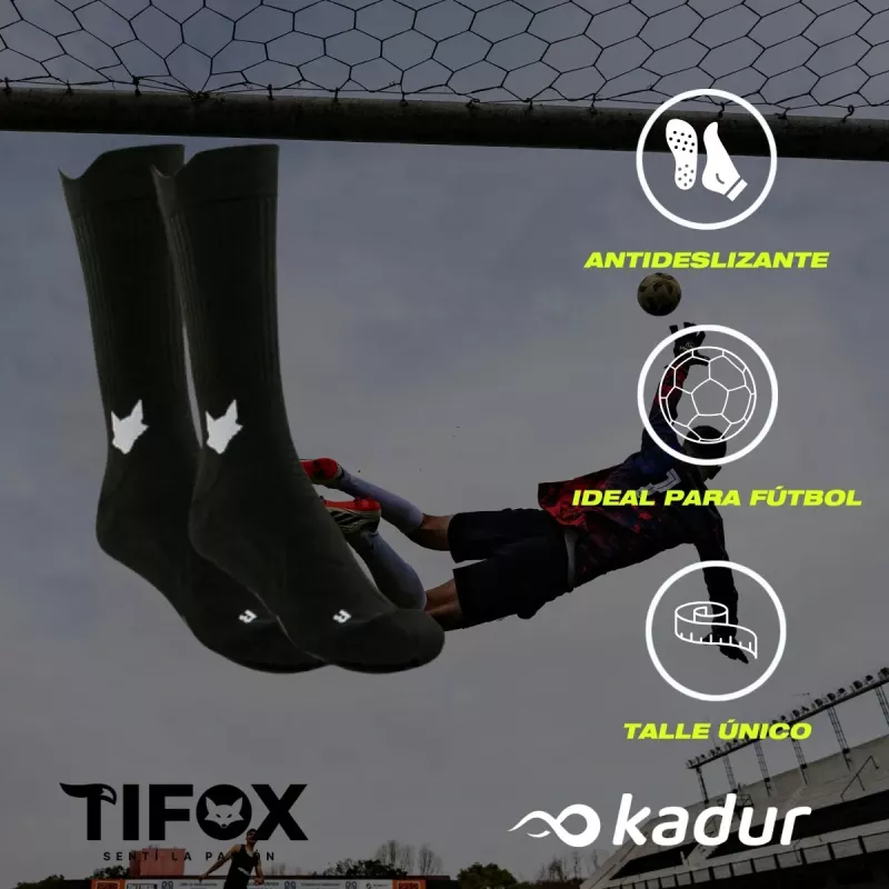 Medias Antideslizantes Futbol Tifox Ultra Pro