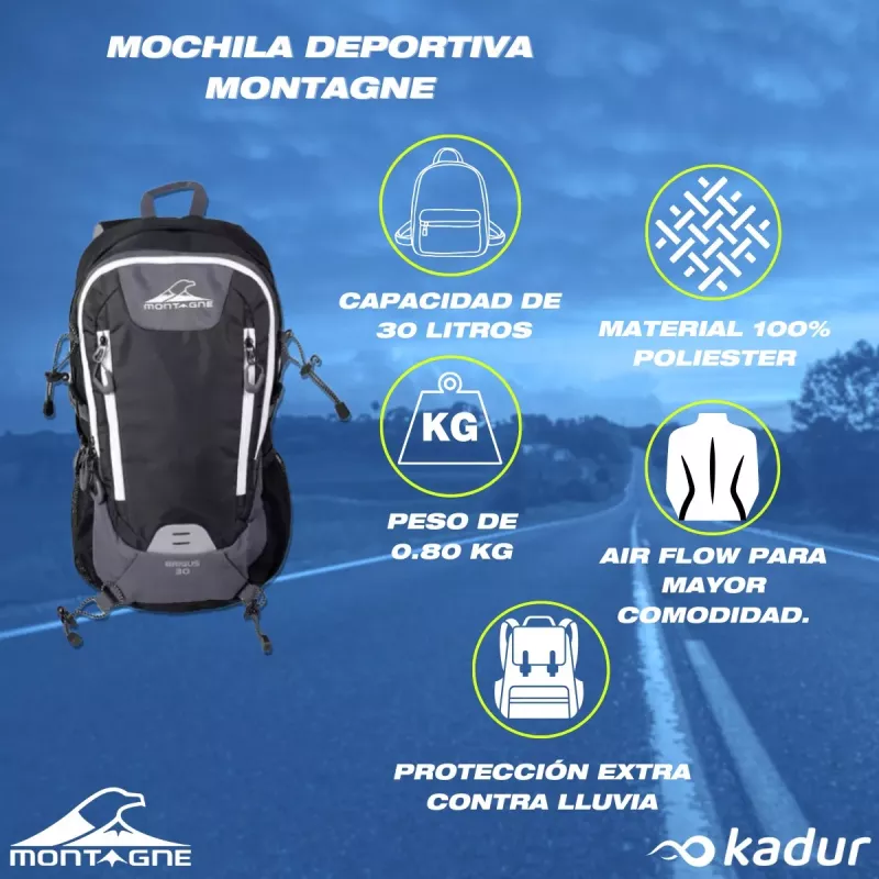 Mochila Trekking Brigus Montagne 30 l