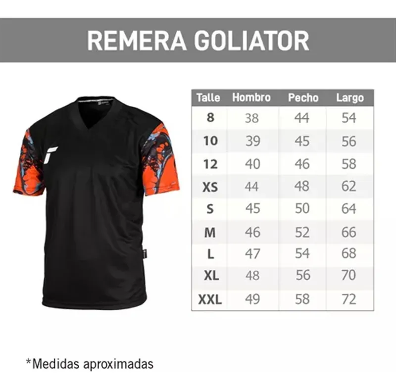 Remera Arquero Reusch Goliator Infantil