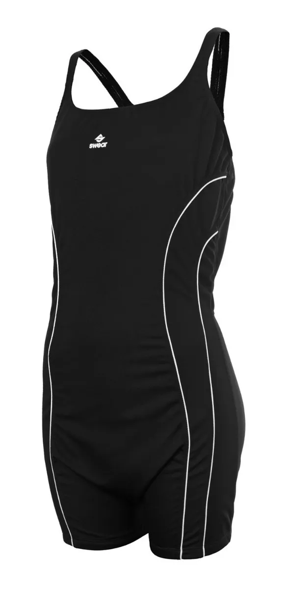 Malla Natacion Enteriza Short Mujer Swear