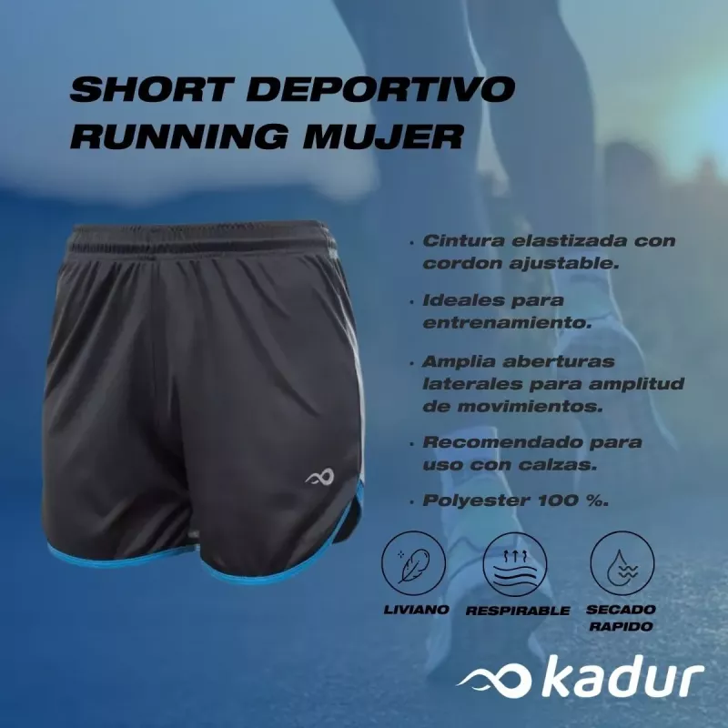 Short Running Mujer Kadur