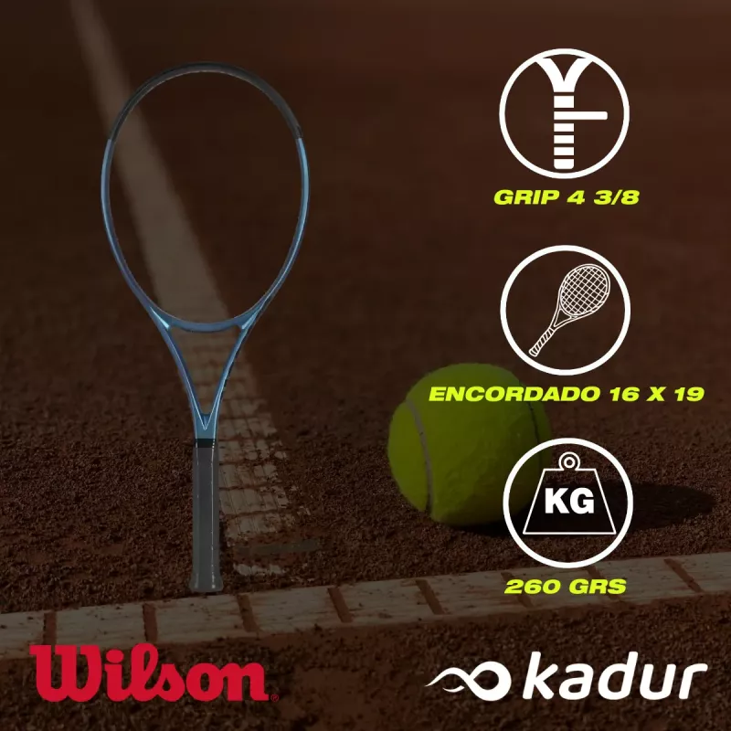 Raqueta Tenis Wilson Grafito 100UL V4.0
