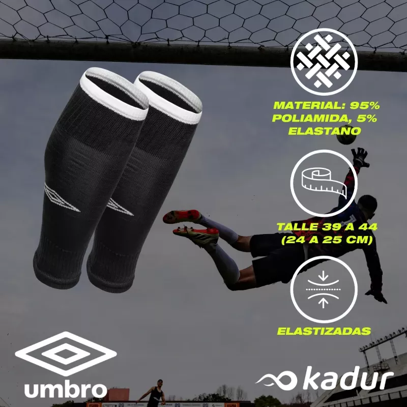 Pantorrilleras Futbol Umbro Lines