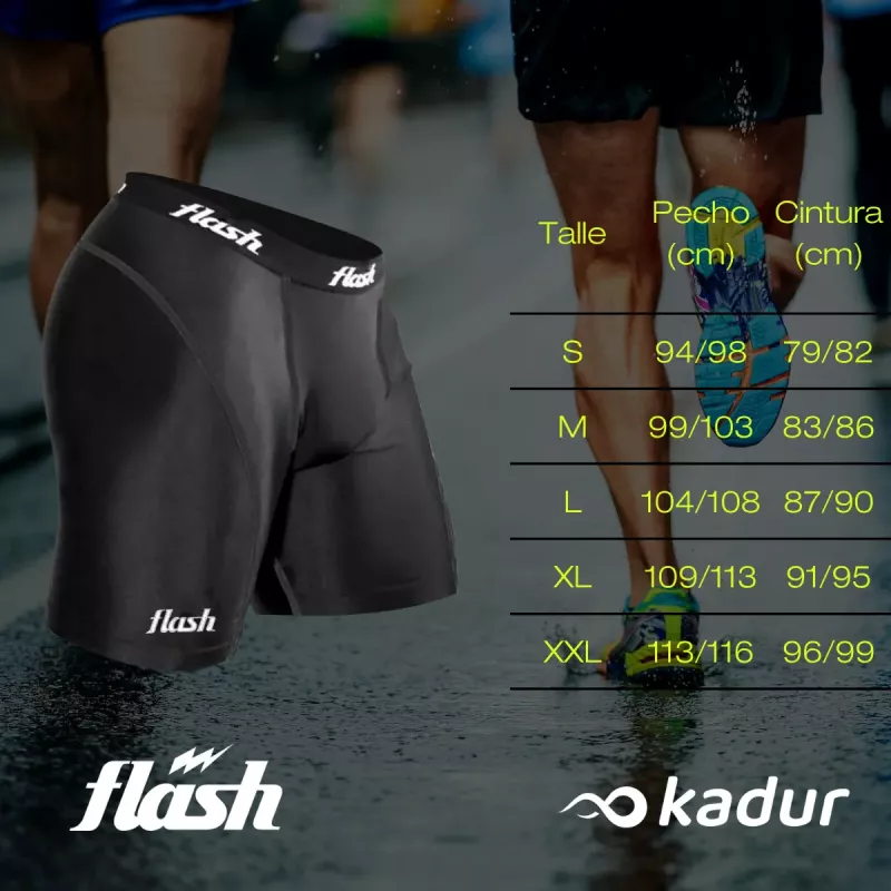 Calza Corta Ciclista Flash