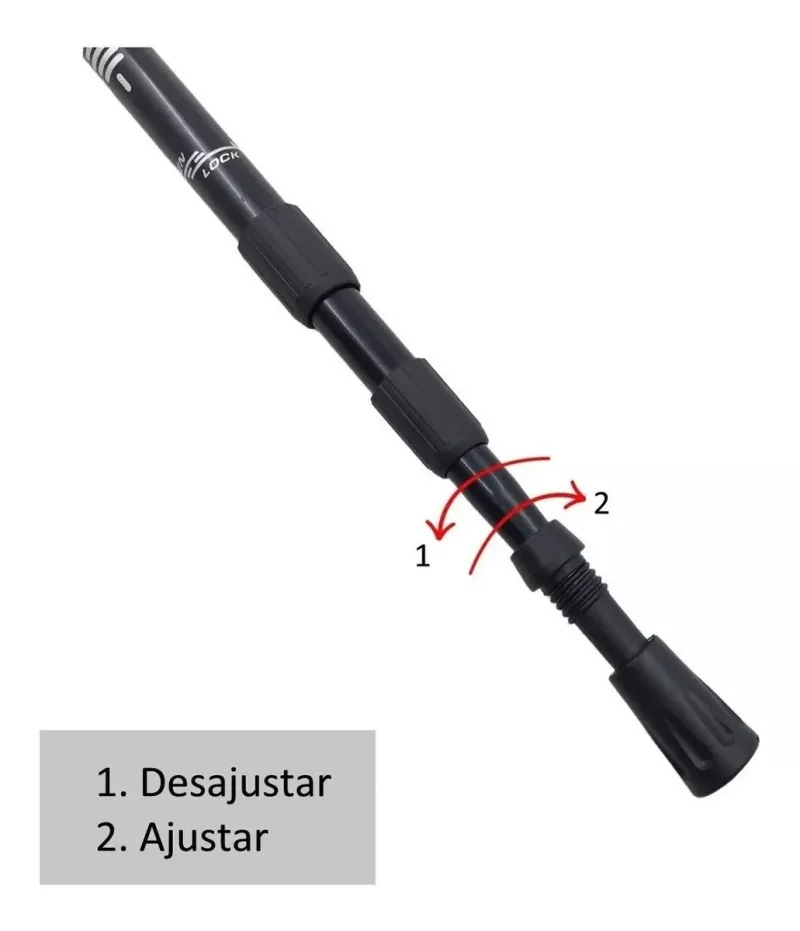 Baston Trekking Telescopico Montagne