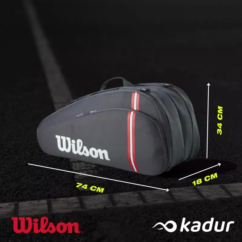 Bolso Raquetero Wilson Tour 6PK