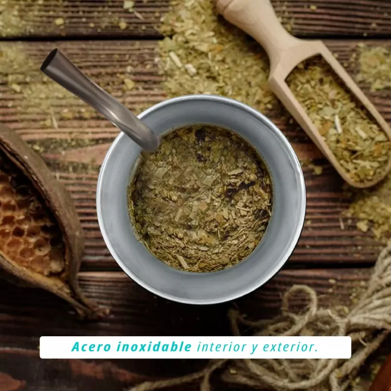 Mate Acero Inoxidable Discovery