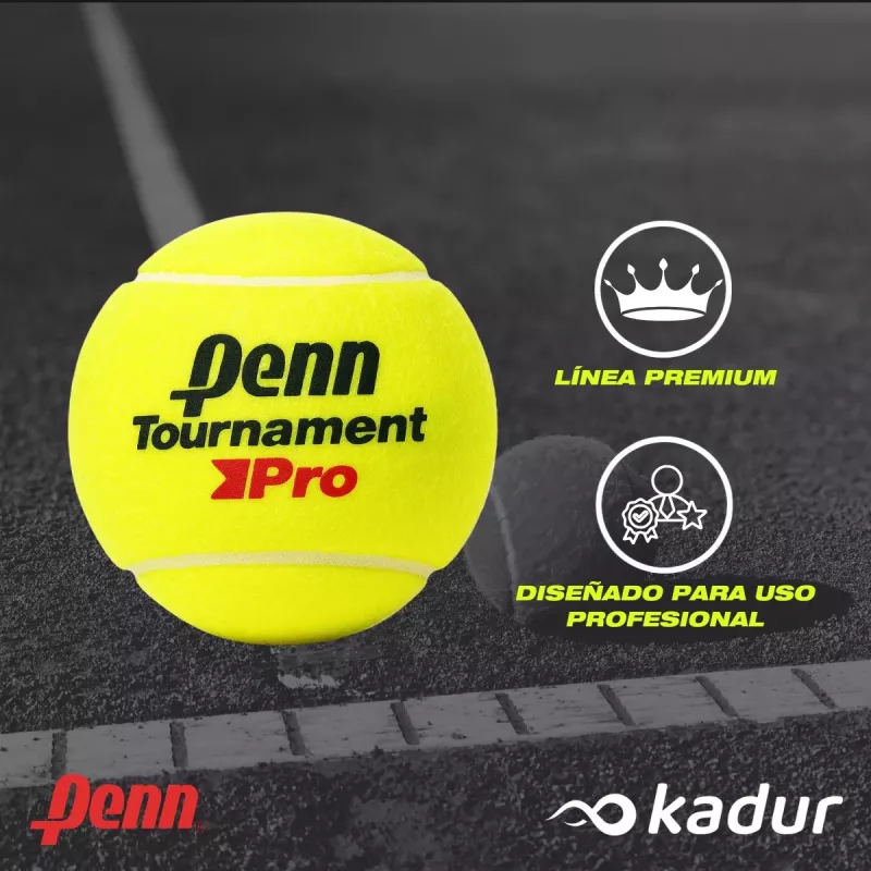 Pelota Tenis Penn Tournament Pro X 1