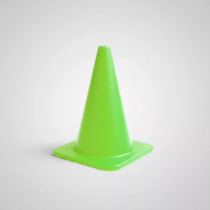 Cono Rigido Base 17 Cuadrada