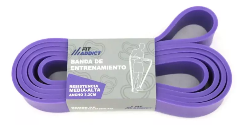 Banda Entrenamiento Media/Alta Fit Addict