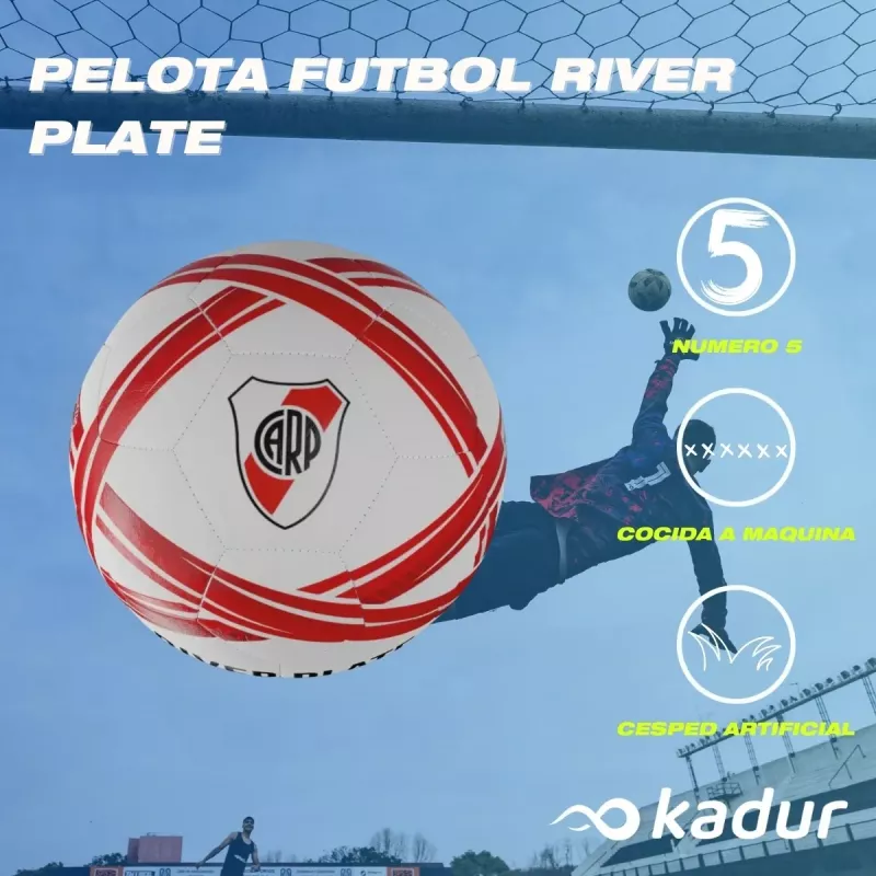 Pelota Futbol River N° 5 Estadios