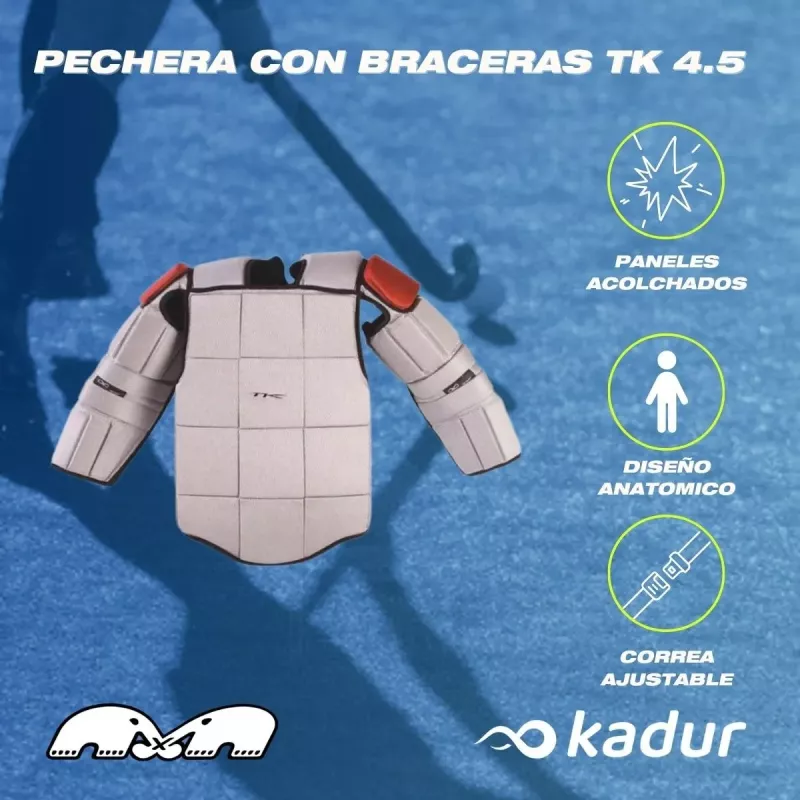Pechera Braceras Hockey TK