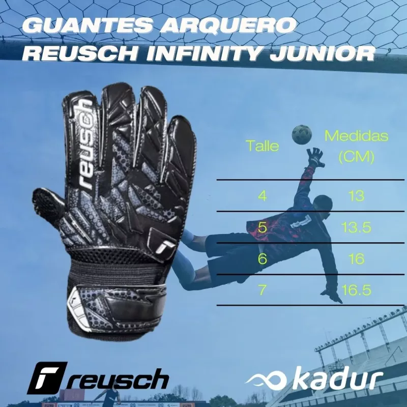 Guantes Arquero Reusch Attrakt Storm Infinity Junior