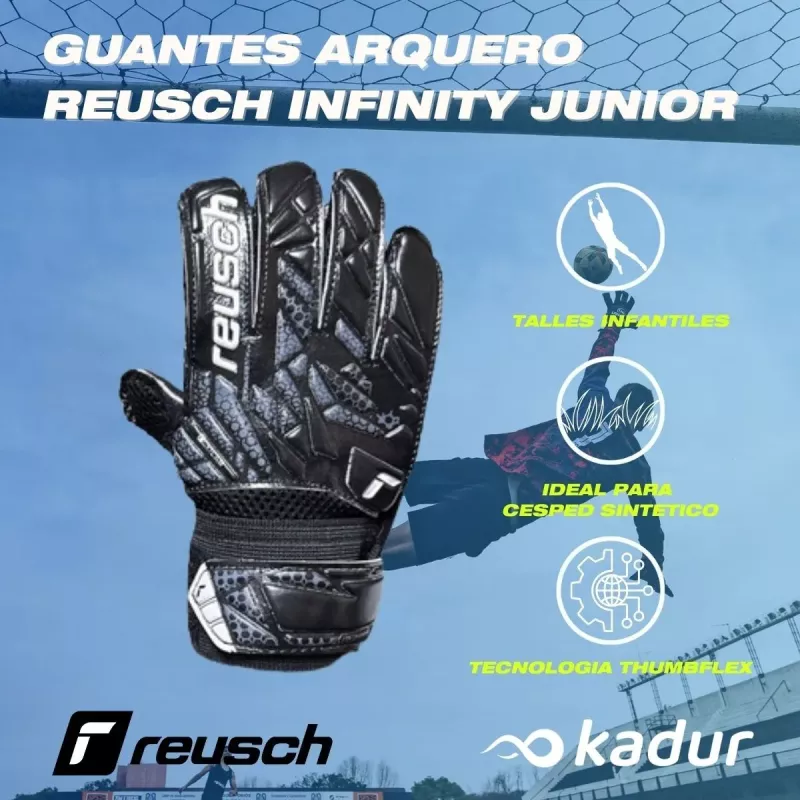 Guantes Arquero Reusch Attrakt Storm Infinity Junior
