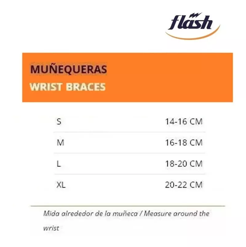 Muñequera Neoprene Flash