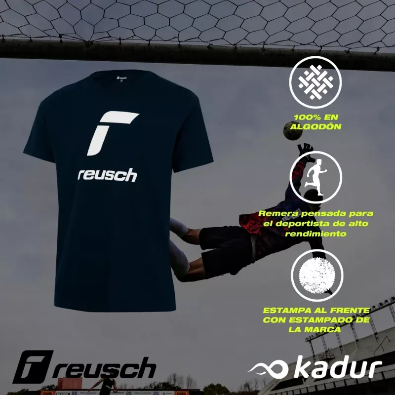 Remera Algodon Essential Reusch