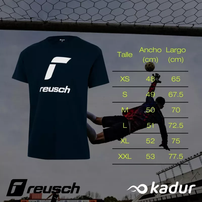 Remera Algodon Essential Reusch