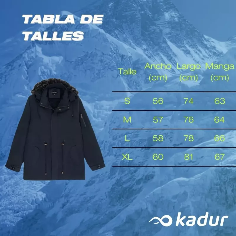 Campera Parka Capucha