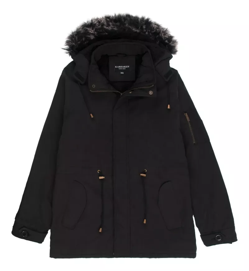 Campera Parka Capucha