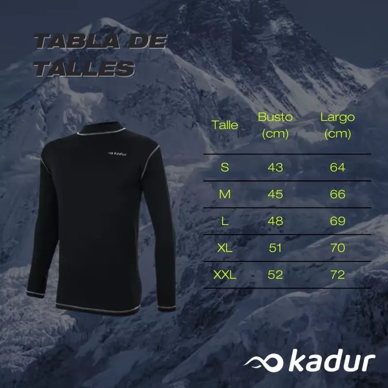 Remera Termica Primera Piel Frizada Kadur
